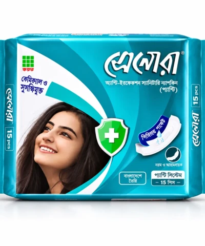 Senora Sanitary Napkin (Panty System) – 15 Pcs Pads