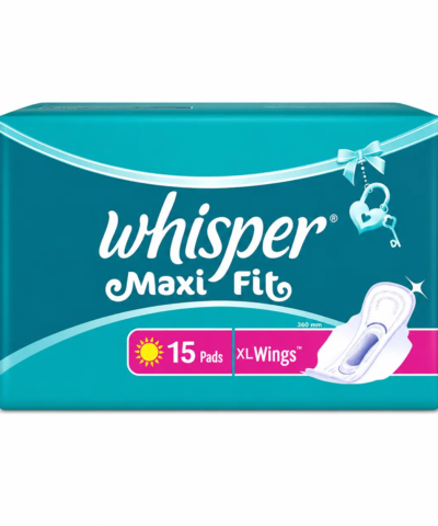 Whisper Maxi Fit XL Wings ( Panty System) – 15 Pcs Pad
