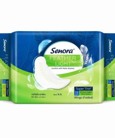 Senora Feather Light Super Thin (Panty System) – 15 Pcs Pads